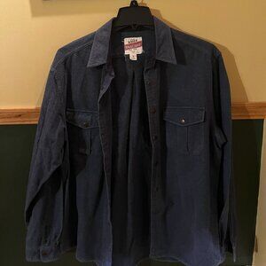 Eddie Bauer heavier flannel long-sleeved shirt